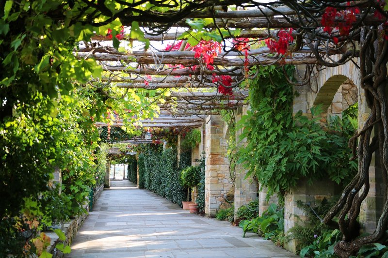 Hever Castle Gardens Pergola